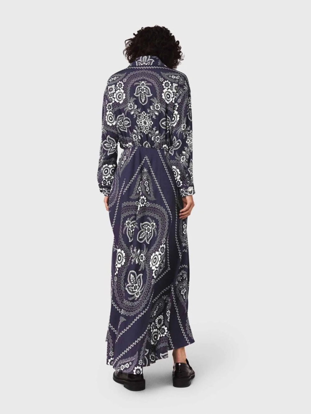 Maje Maxi bandana print dress - Picture 3 of 7